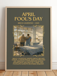 April Fool'S Day Minimalist Book Poster by Bryce Courtenay – image 2