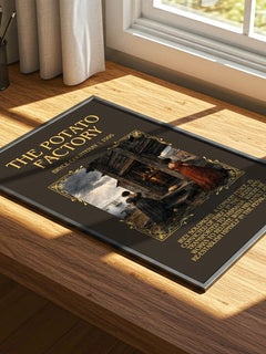 The Potato Factory Minimalist Book Poster by Bryce Courtenay – image 4