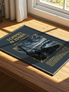 Tommo & Hawk Minimalist Book Poster by Bryce Courtenay – image 4