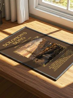 Solomon'S Song Minimalist Book Poster by Bryce Courtenay – image 4