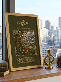 The Persimmon Tree Minimalist Book Poster by Bryce Courtenay – image 3
