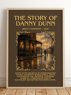 The Story Of Danny Dunn Minimalist Book Poster by Bryce Courtenay – image 2
