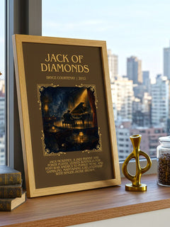 Jack Of Diamonds Minimalist Book Poster by Bryce Courtenay – image 3