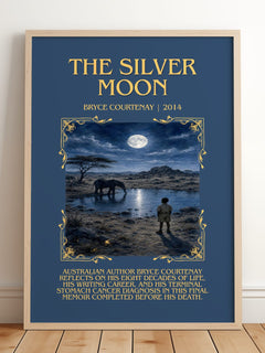 The Silver Moon Minimalist Book Poster by Bryce Courtenay – image 2