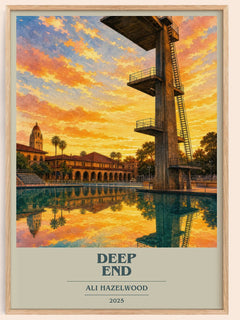 Deep End Book Cover Poster by Ali Hazelwood