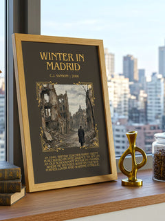 Winter In Madrid Minimalist Book Poster by C.J. Sansom – image 3