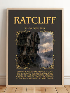 Ratcliff Minimalist Book Poster by C.J. Sansom – image 2