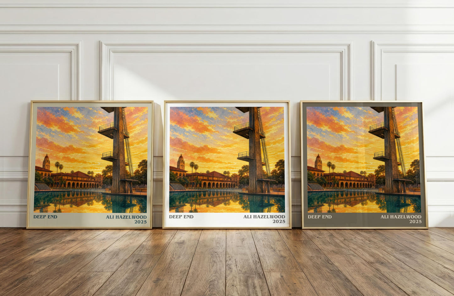 Deep End Literary Art Print by Ali Hazelwood