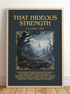 That Hideous Strength Minimalist Book Poster by C.S. Lewis – image 2