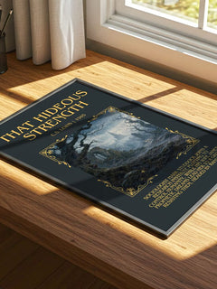 That Hideous Strength Minimalist Book Poster by C.S. Lewis – image 4