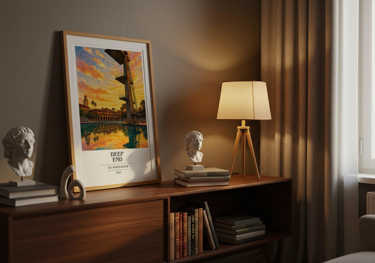 Deep End Book Cover Poster by Ali Hazelwood