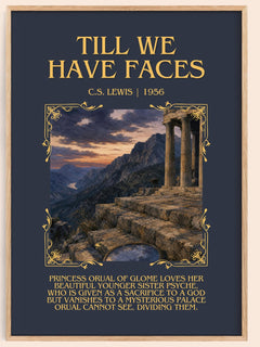 Till We Have Faces Minimalist Book Poster by C.S. Lewis – image 1