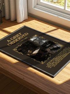 A Grief Observed Minimalist Book Poster by C.S. Lewis – image 4