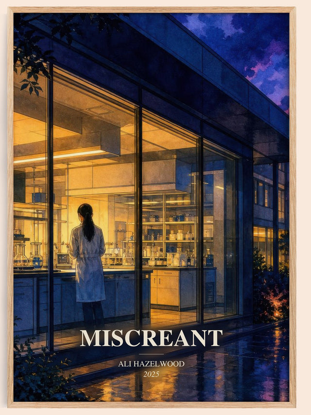 Miscreant Book Watercolour Illustration by Ali Hazelwood