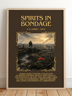 Spirits In Bondage Minimalist Book Poster by C.S. Lewis – image 2