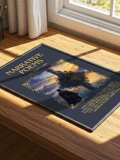 Narrative Poems Minimalist Book Poster by C.S. Lewis – image 4