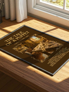 The Tale Of A Puppet Minimalist Book Poster by Carlo Collodi – image 4