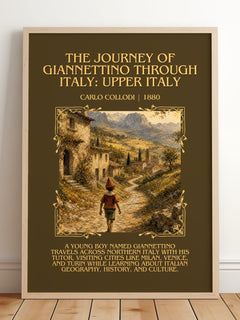 Journey Of Giannettino Through Italy: Upper Italy Minimalist Book – image 2