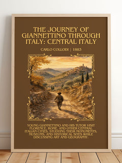 Journey Of Giannettino Through Italy: Central Italy Minimalist Book – image 2