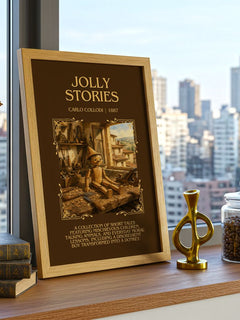 Jolly Stories Minimalist Book Poster by Carlo Collodi – image 3