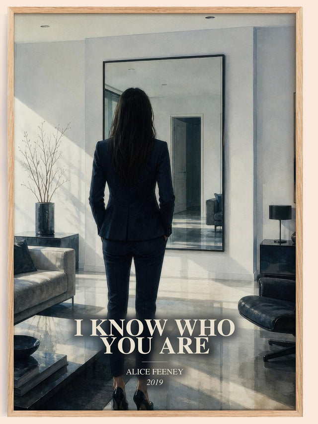I Know Who You Are Book Watercolour Illustration by Alice Feeney
