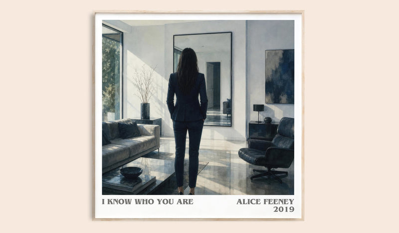 I Know Who You Are Literary Art Print by Alice Feeney