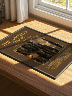 The Angel'S Game Minimalist Book Poster by Carlos Ruiz Zafón – image 4
