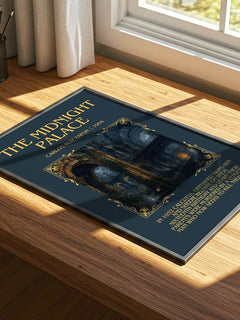 The Midnight Palace Minimalist Book Poster by Carlos Ruiz Zafón – image 4