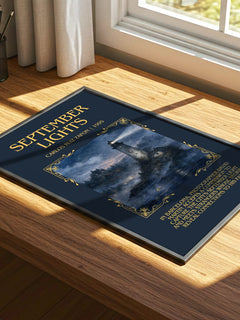 September Lights Minimalist Book Poster by Carlos Ruiz Zafón – image 4