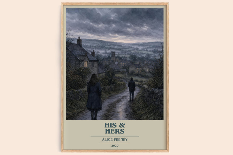His & Hers Book Cover Poster by Alice Feeney