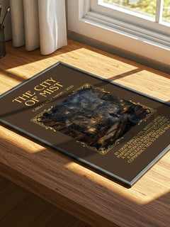 The City Of Mist Minimalist Book Poster by Carlos Ruiz Zafón – image 4