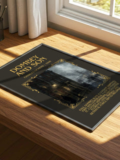Dombey And Son Minimalist Book Poster by Charles Dickens – image 4