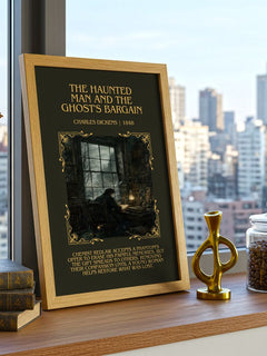 Haunted Man And The Ghost'S Bargain Minimalist Book Poster – C. – image 3