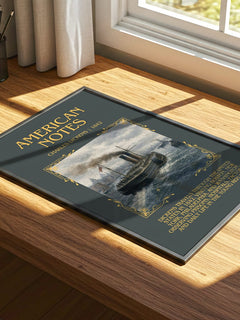 American Notes Minimalist Book Poster by Charles Dickens – image 4