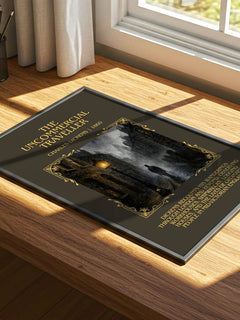 The Uncommercial Traveller Minimalist Book Poster by Charles Dickens – image 4