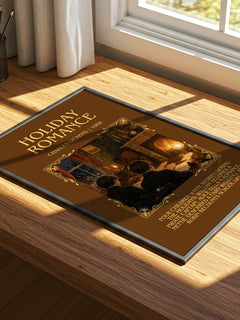 Holiday Romance Minimalist Book Poster by Charles Dickens – image 4