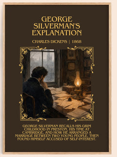 George Silverman'S Explanation Minimalist Book Poster by C. Dickens – image 1