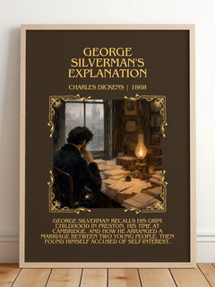 George Silverman'S Explanation Minimalist Book Poster by C. Dickens – image 2