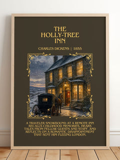 The Holly-Tree Inn Minimalist Book Poster by Charles Dickens – image 2