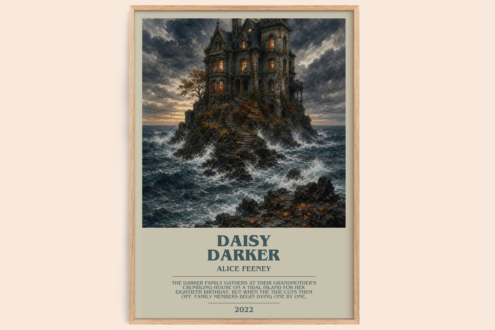 Daisy Darker Bookish Wall Art by Alice Feeney