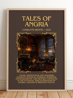 Tales Of Angria Minimalist Book Poster by Charlotte Brontë – image 2