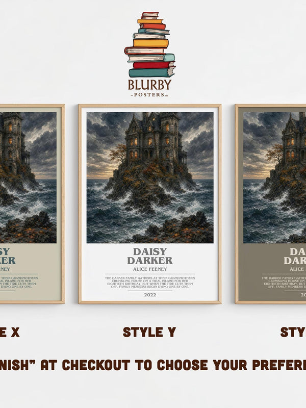 Daisy Darker Bookish Wall Art by Alice Feeney