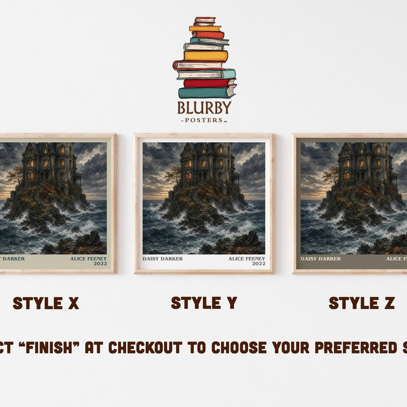 Daisy Darker Literary Art Print by Alice Feeney