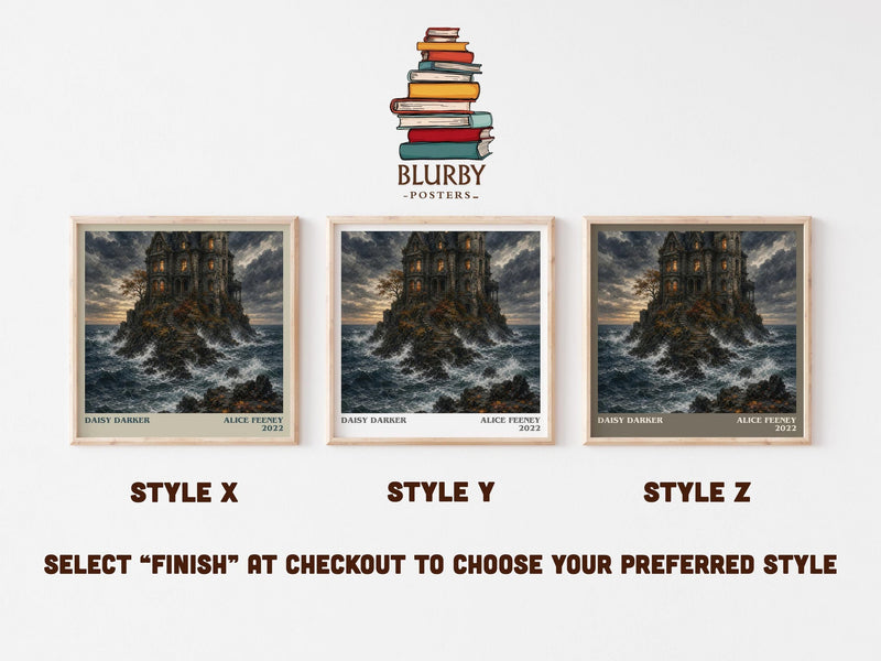 Daisy Darker Literary Art Print by Alice Feeney