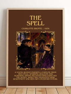 The Spell Minimalist Book Poster by Charlotte Brontë – image 2