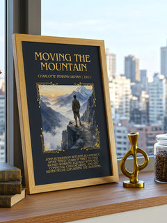 Moving The Mountain Minimalist Book Poster by Charlotte Perkins Gilman – image 3