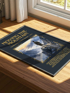 Moving The Mountain Minimalist Book Poster by Charlotte Perkins Gilman – image 4