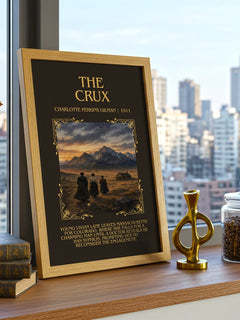 The Crux Minimalist Book Poster by Charlotte Perkins Gilman – image 3
