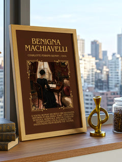 Benigna Machiavelli Minimalist Book Poster by Charlotte Perkins Gilman – image 3