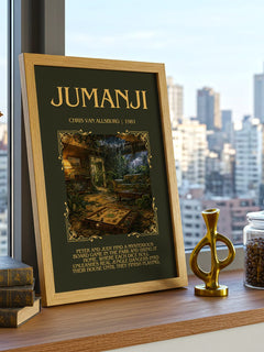 Jumanji Minimalist Book Poster by Chris Van Allsburg – image 3